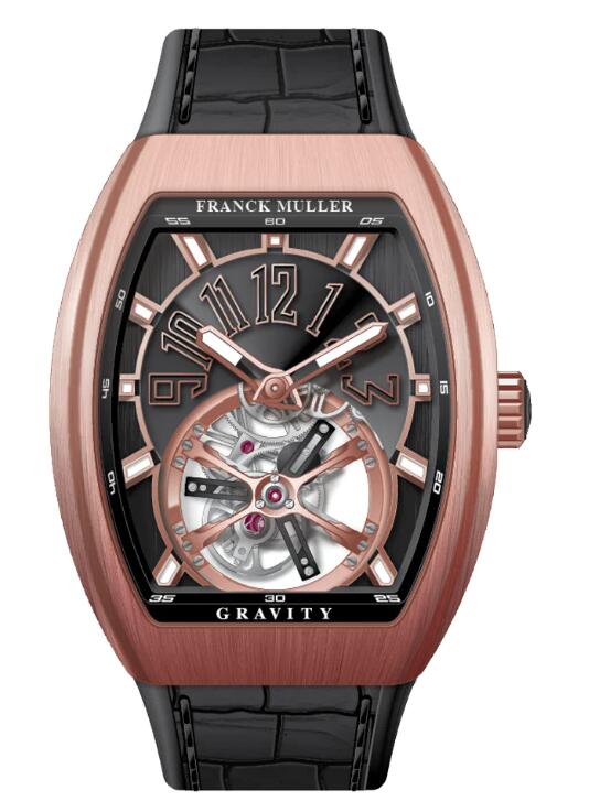 Review Franck Muller Vanguard Gravity Tourbillon Replica Watch V 41 T GRAVITY CS (NR) (BR) (5N) (NR NR 5NBR)